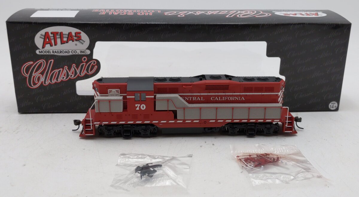 Atlas PSC-021 HO GP-7 Locomotive Central California Traction Road #70
