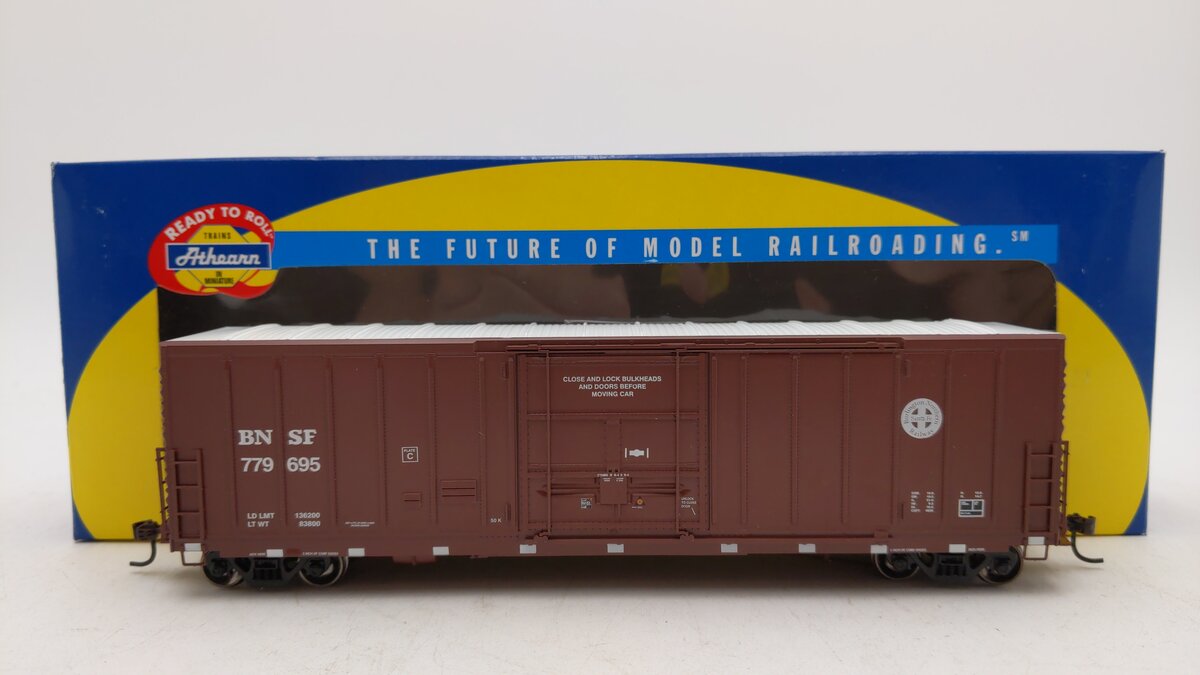 Athearn 88904 HO Scale Burlington Northern Santa Fe Box Car #779695