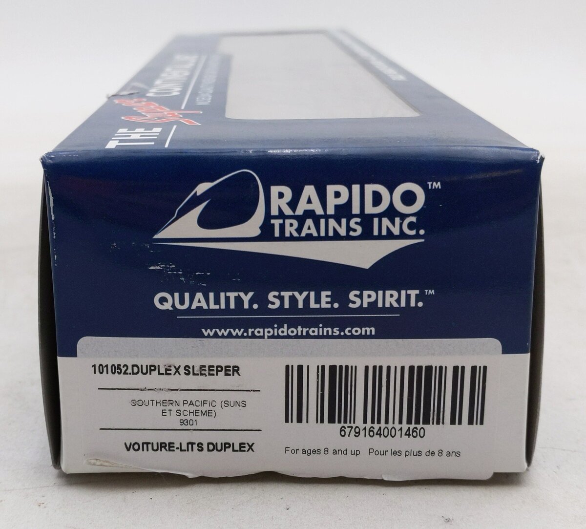 Rapido Trains 101052 HO Southern Pacific Duplex Sleeper #9301