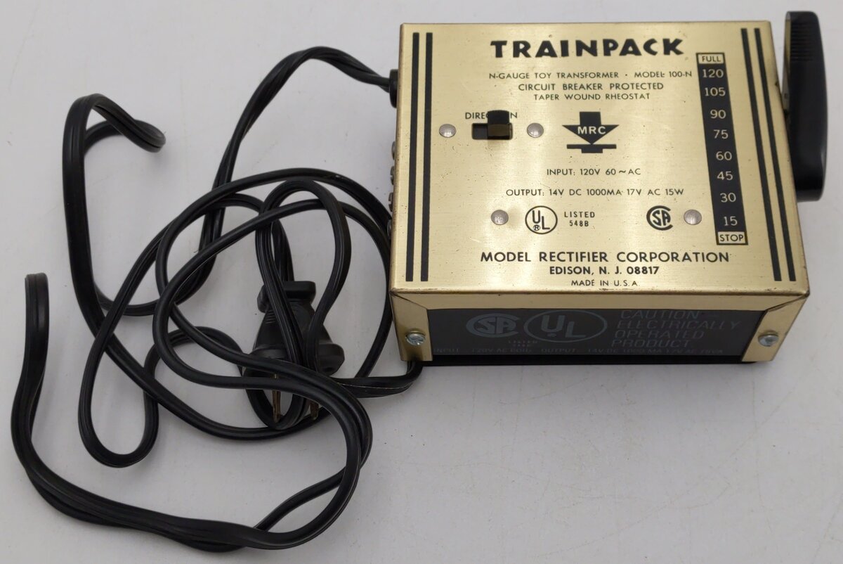MRC N Scale Model 100N Train Controller EX/Box