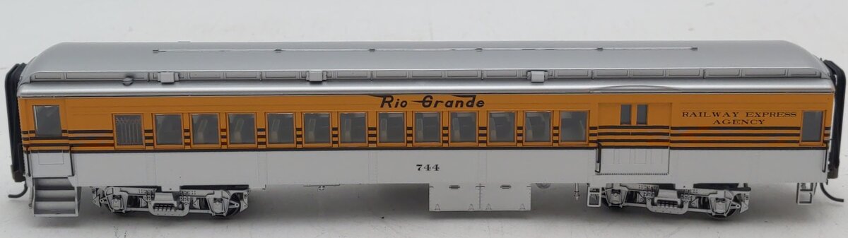 Con-Cor 0001-094367-02 HO Scale D&RGW Combine Car #744 LN/Box