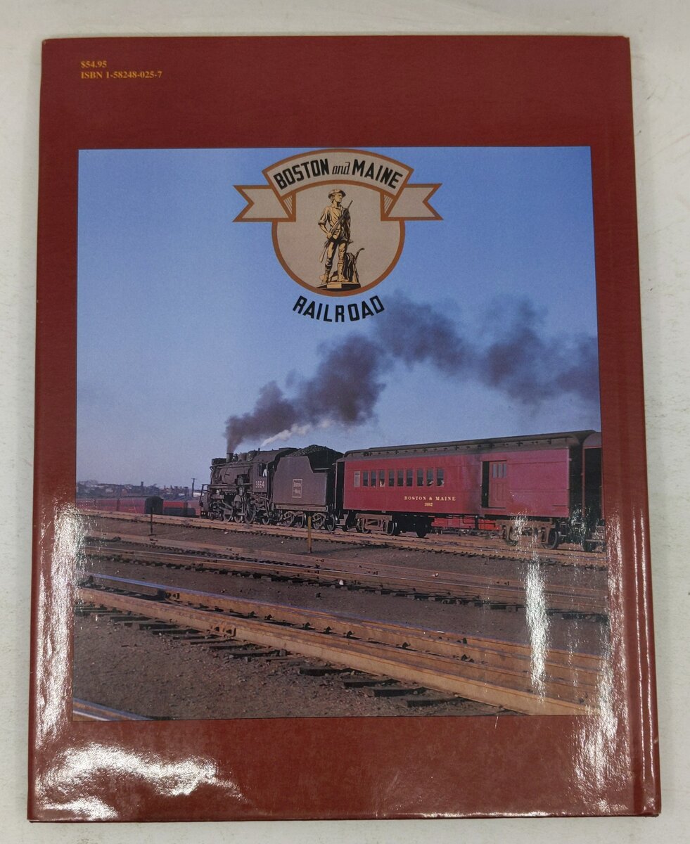 Boston & Maine Trackside with Arthur E. Mitchell Hardcover Book By Carl R. Byron EX