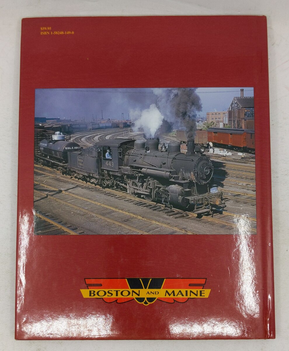 Trackside along the Boston & Maine 1945-1975 with Donald G. Hills Hardcover Book EX