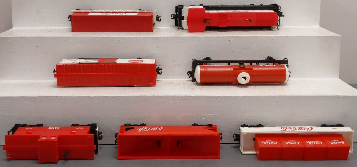 K-Line K1907 O Gauge Coca-Cola Diesel Train Set EX/Box
