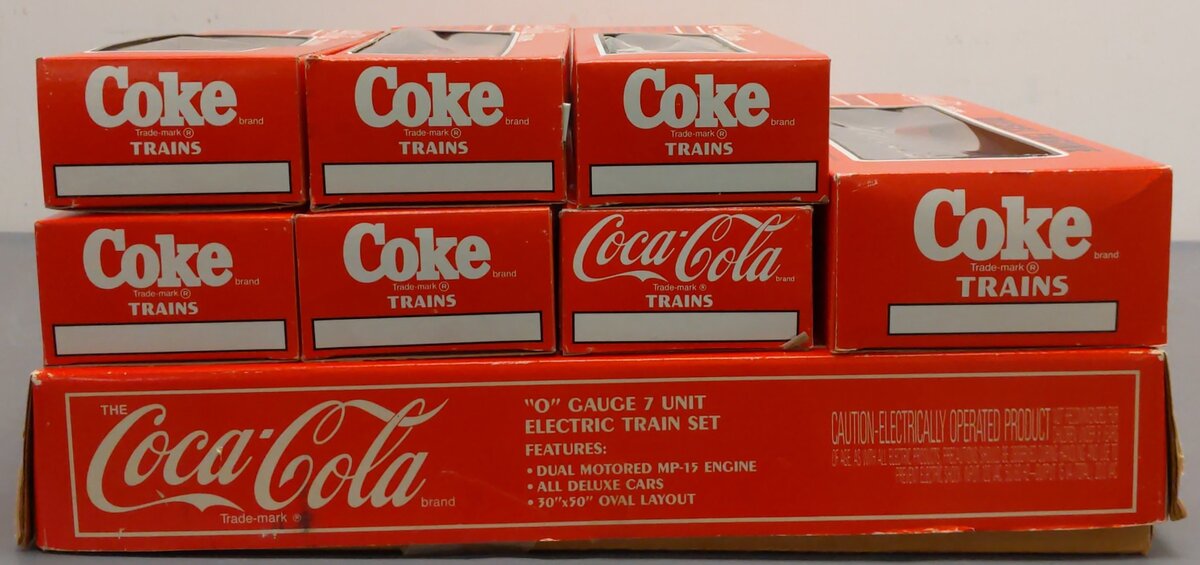 K-Line K1907 O Gauge Coca-Cola Diesel Train Set EX/Box