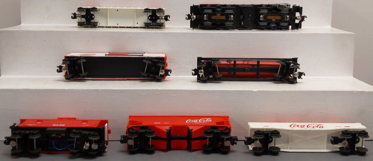 K-Line K1907 O Gauge Coca-Cola Diesel Train Set EX/Box