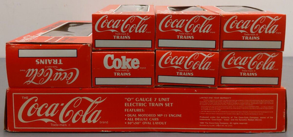 K-Line K1907 O Gauge Coca-Cola Diesel Train Set EX/Box