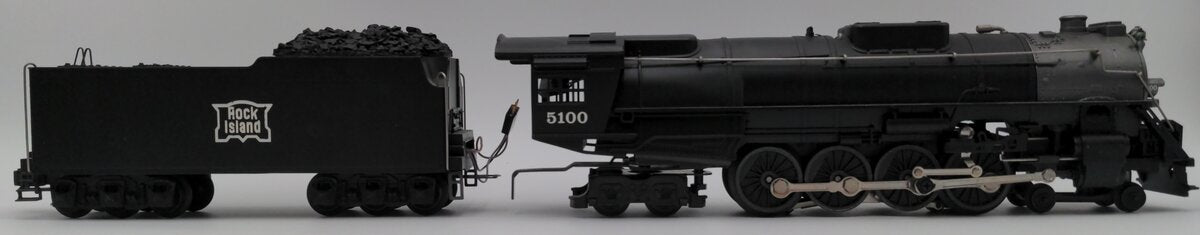 Lionel 6-18001 O Gauge Rock Island 4-8-4 Steam Locomotive & Tender #5100 EX/Box