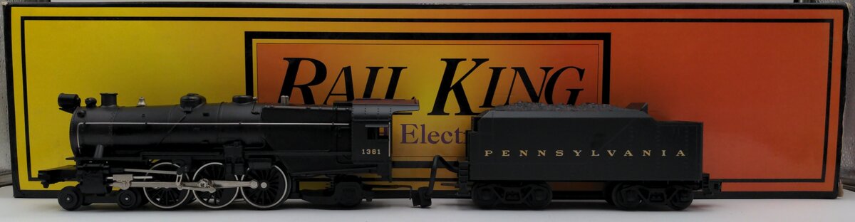 MTH 30-1115-1 O Gauge Pennsylvania 4-6-2 K4 Steam Locomotive & Tender w/PS1 EX/Box
