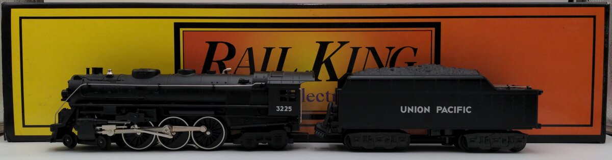 MTH 20-1104 O Gauge Union Pacific Die-Cast Hudson Steam Engine & Tender #3225 EX/Box