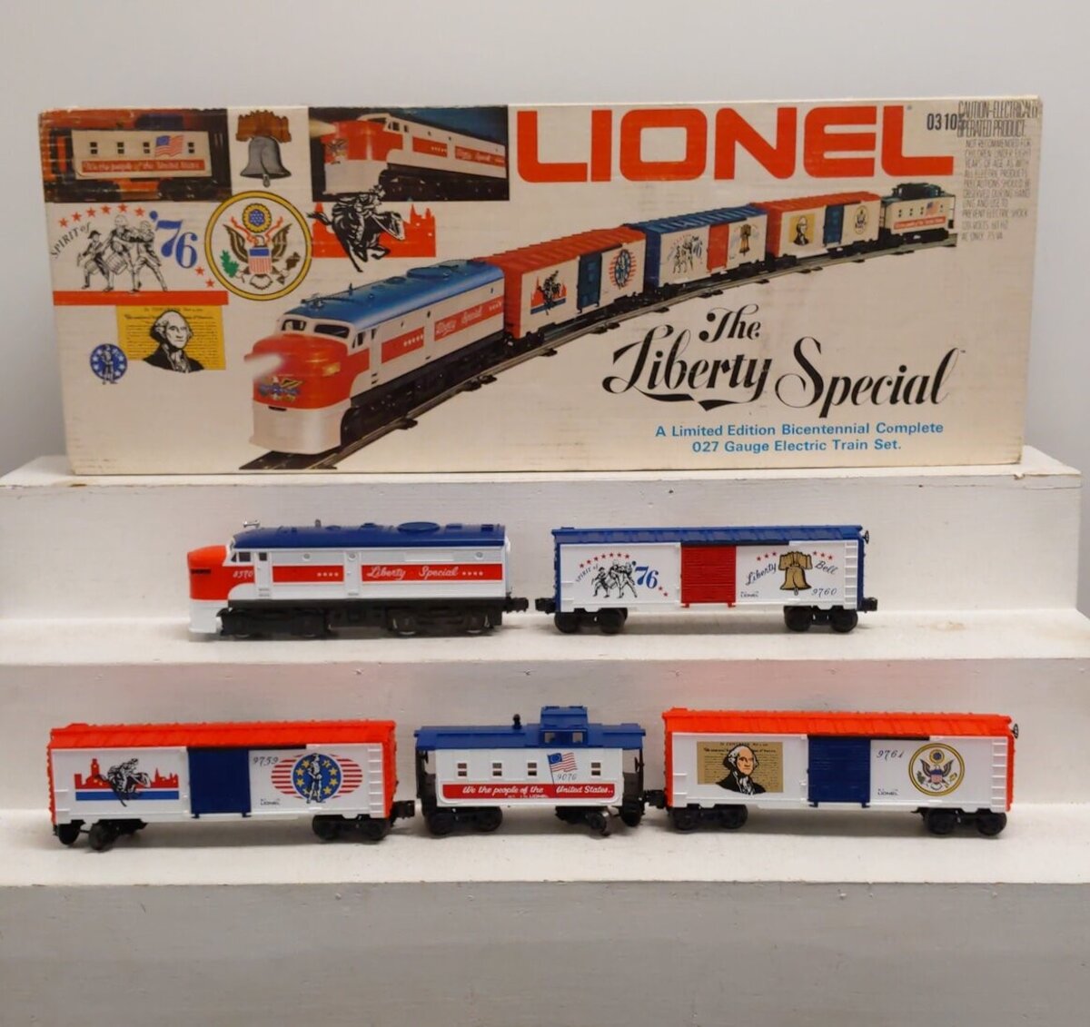 Lionel 6-1577 O Gauge Liberty Special Set EX/Box