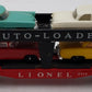 Lionel 6414 Vintage O Gauge Postwar Evans Autoloader with 4 Automobiles VG