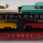 Lionel 6414 Vintage O Gauge Postwar Evans Autoloader with 4 Automobiles VG