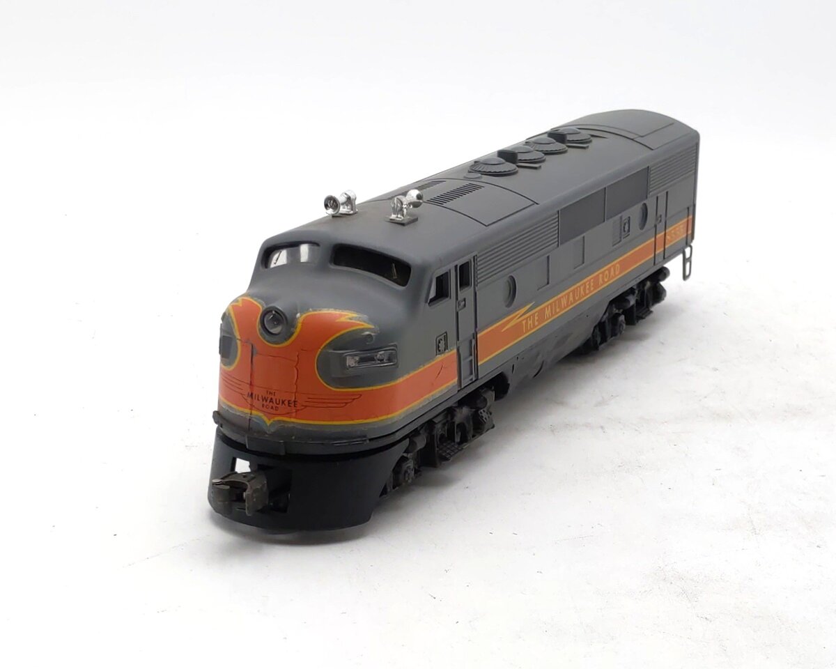Lionel 6-8555 O Gauge Milwaukee Road F-3 Powered A Unit Diesel Locomotive EX/Box