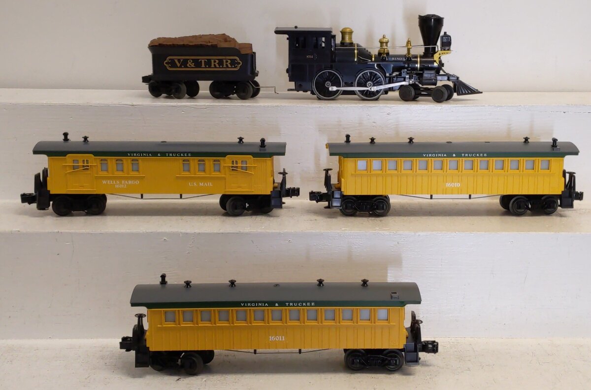 Lionel 6-11706 O Gauge Virginia and Truckee Dry Gulch Line Steam Train Set LN/Box