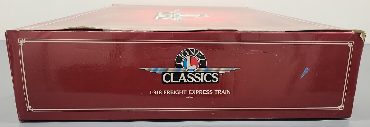 Lionel 6-13001 Standard Gauge 1-318 500 Series Electric Freight Train Set EX/Box