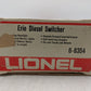 Lionel 6-8354 O Gauge Erie NW-2 Diesel Locomotive Switcher EX/Box