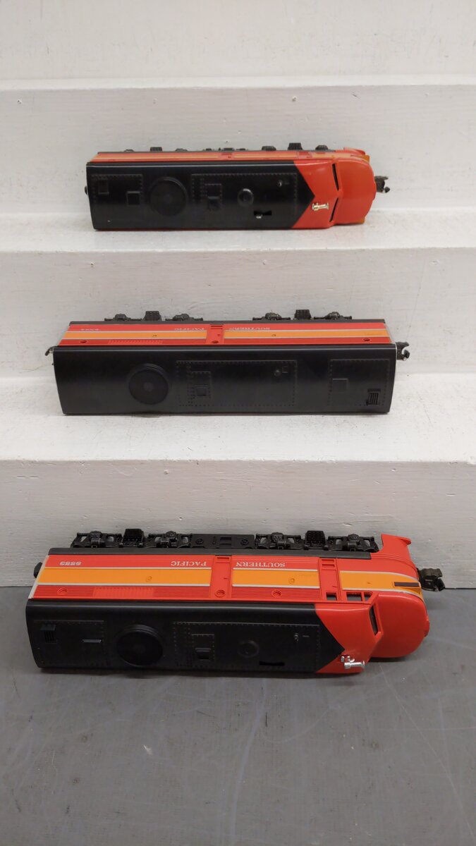 Lionel 6-8552 O Gauge Southern Pacific Alco A-B-A 3-Unit Diesel Locomotive Set EX/Box