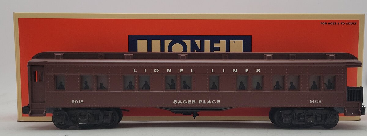 Lionel 6-19018 O Gauge Lionel Lines 'Sager Place' Observation Car #9018 EX/Box