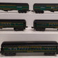 Williams 2513 O Gauge Reading Madison Passenger Set LN/Box