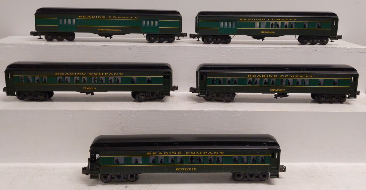 Williams 2513 O Gauge Reading Madison Passenger Set LN/Box