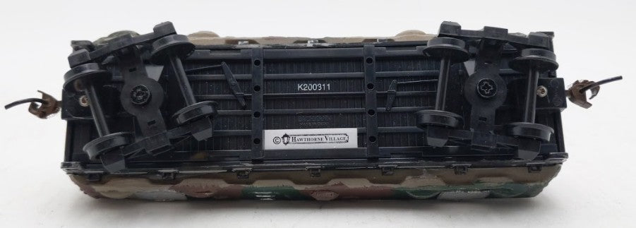 Hawthorne Village Bachmann HO Scale WWII Anti Tank Car #71991 EX