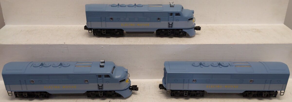 Lionel 6-14512 O Gauge EMD Demo F3 ABA Diesel Engine Set LN/Box