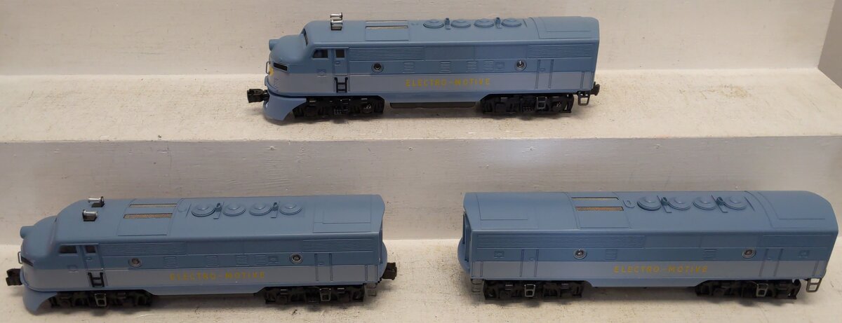 Lionel 6-14512 O Gauge EMD Demo F3 ABA Diesel Engine Set LN/Box