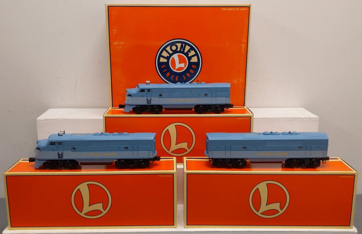 Lionel 6-14512 O Gauge EMD Demo F3 ABA Diesel Engine Set LN/Box