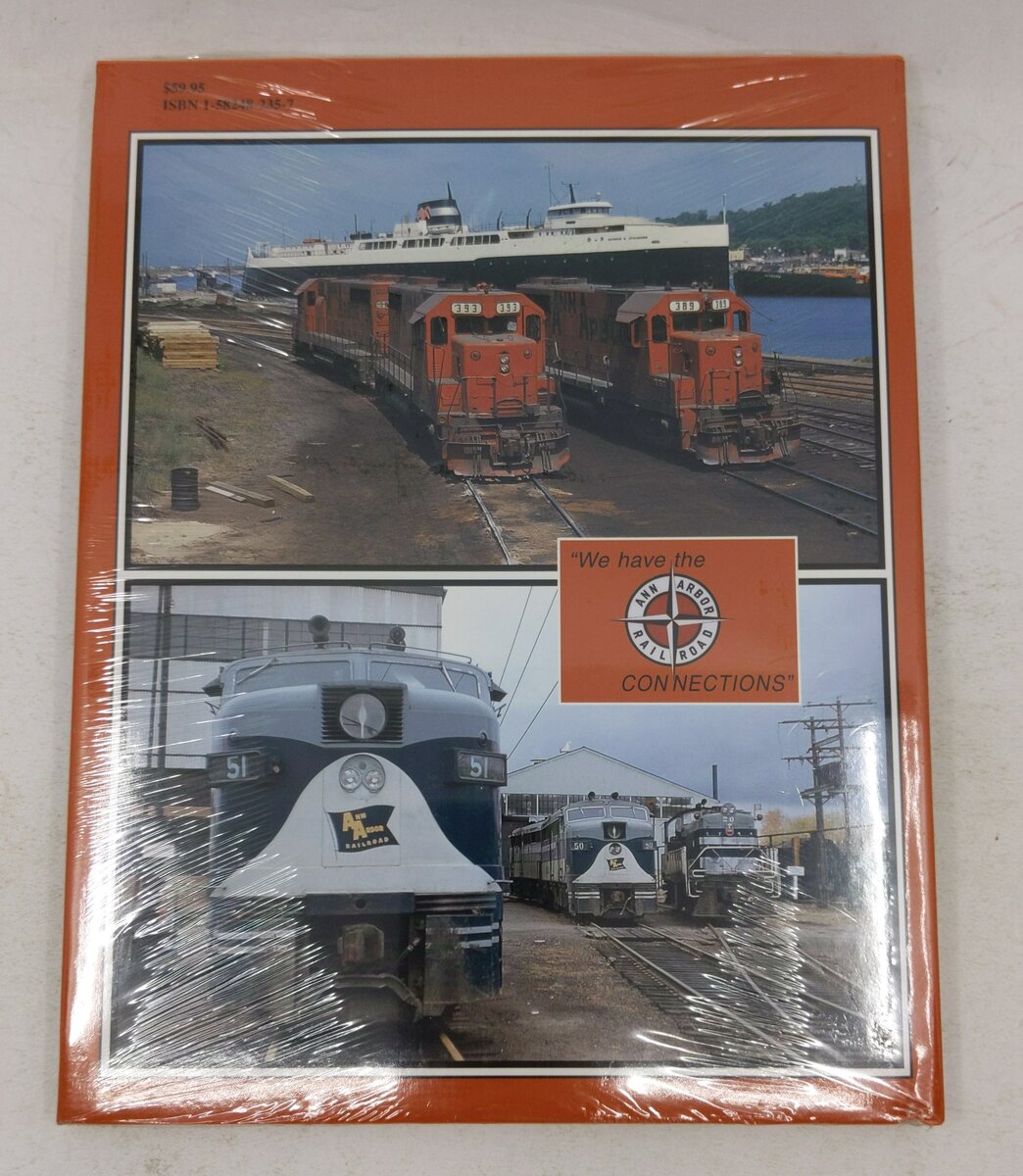 Ann Arbor Railroad in Color Hardcover Book By Robert I. Warrick MT