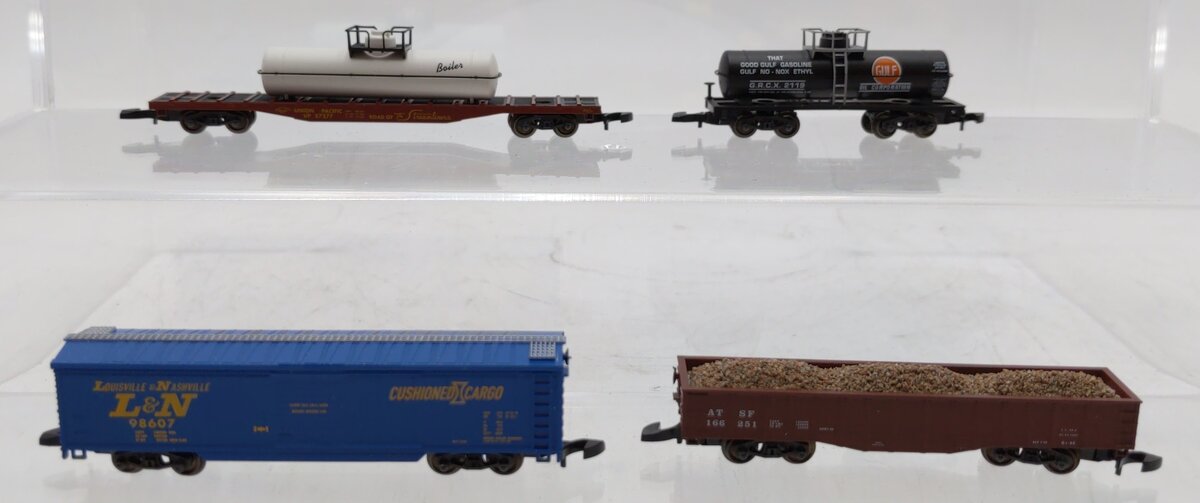 Marklin 82514 Z Scale US Freight Car Set (Set of 4) LN/Box