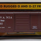 MTH 30-74155 O Gauge Pennsylvania Rounded Roof Boxcar w/Generator LN/Box