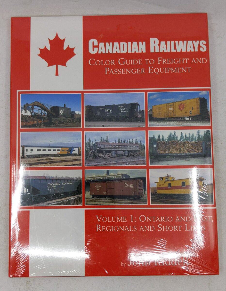 Canadian Railways Color Guide to Freight and Passenger Equipment Vol 1 Hardcover MT
