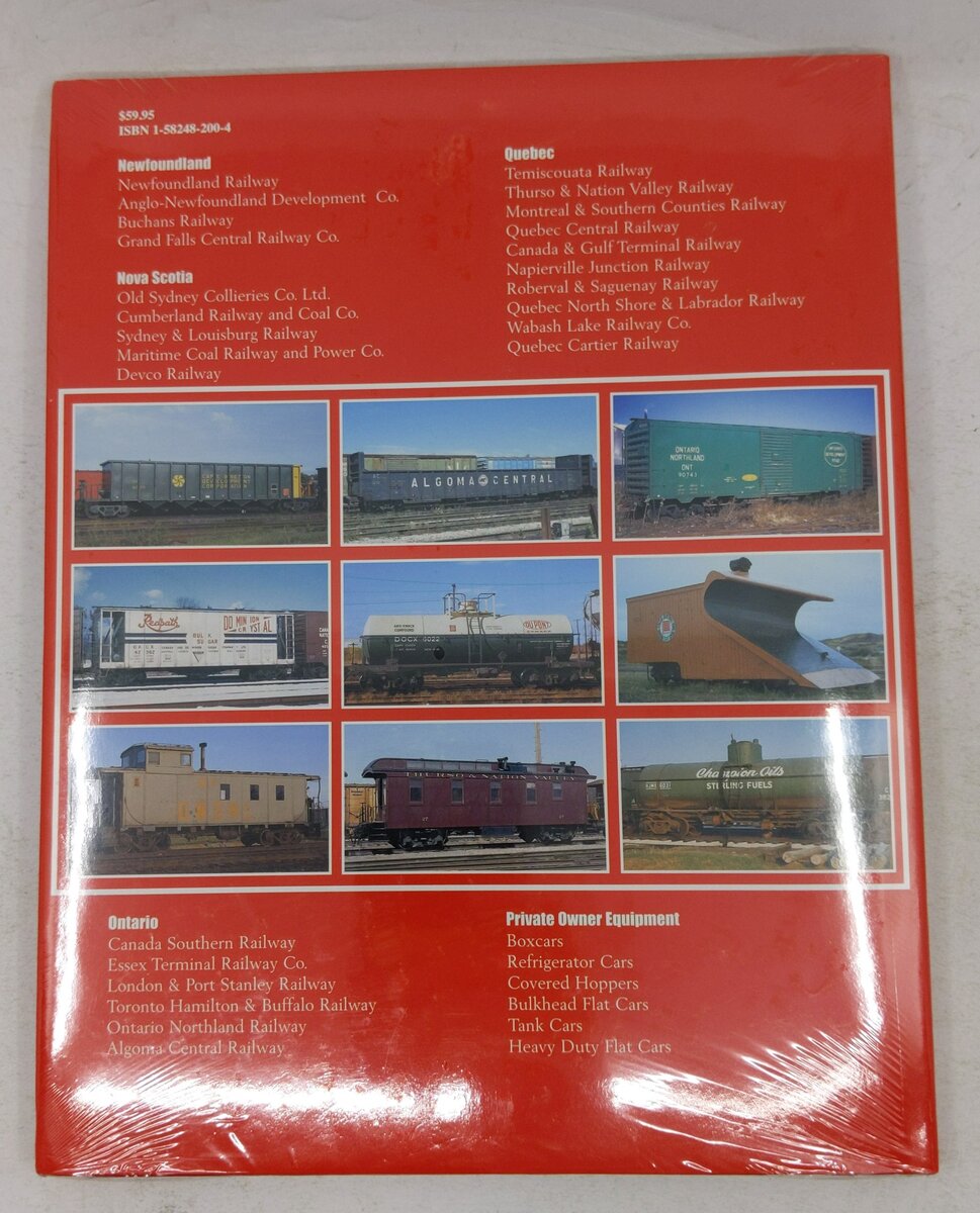Canadian Railways Color Guide to Freight and Passenger Equipment Vol 1 Hardcover MT