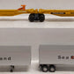 Lionel 6-16322 O Gauge TTUX Flatcar with 2 Sealand Trailers #16321, #16322 EX/Box