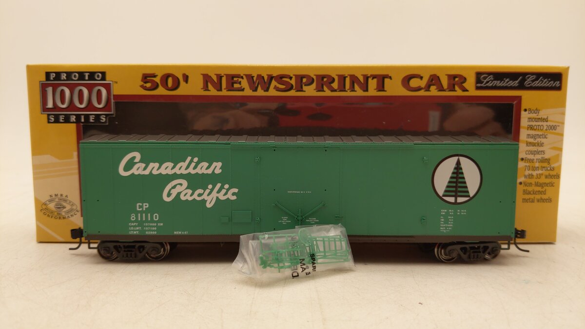 Proto 1000 30289 Canada Pacific Boxcar #81110 LN/Box