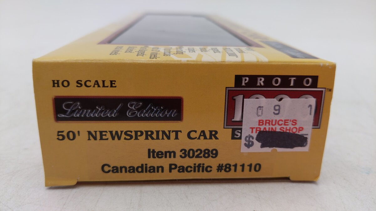 Proto 1000 30289 Canada Pacific Boxcar #81110 LN/Box
