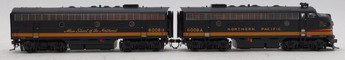Broadway Limited 6677 HO NP EMD F7 A/B Diesel Locomotive Sound/DCC #6008A/6008B