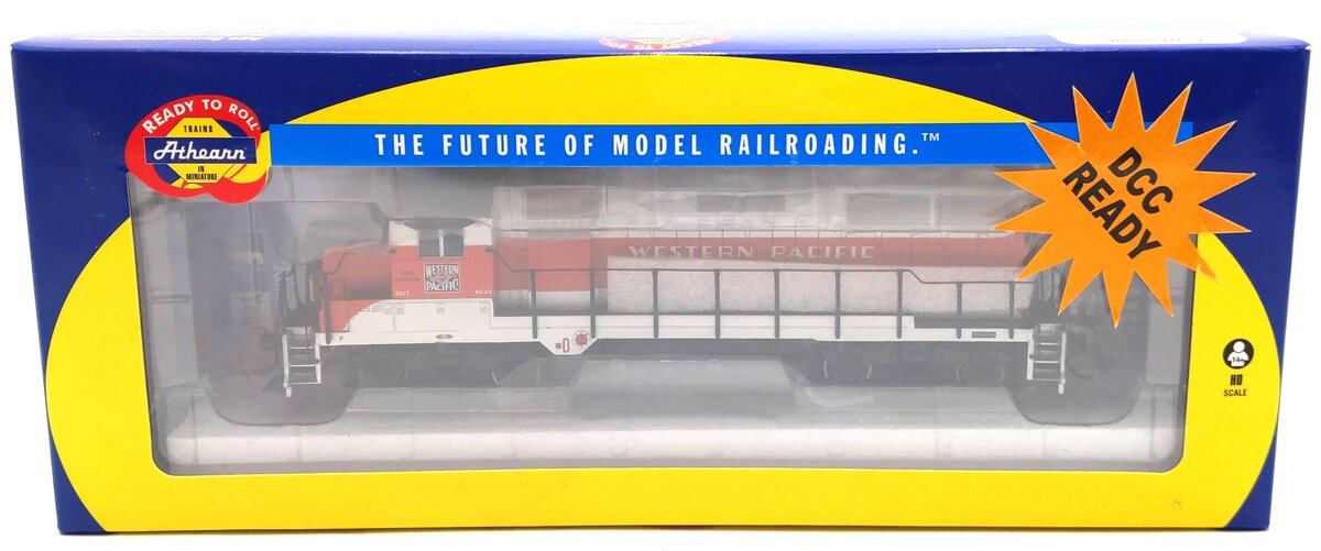 Athearn 96087 HO Western Pacific GP35 DCC Ready Locomotive #3017
