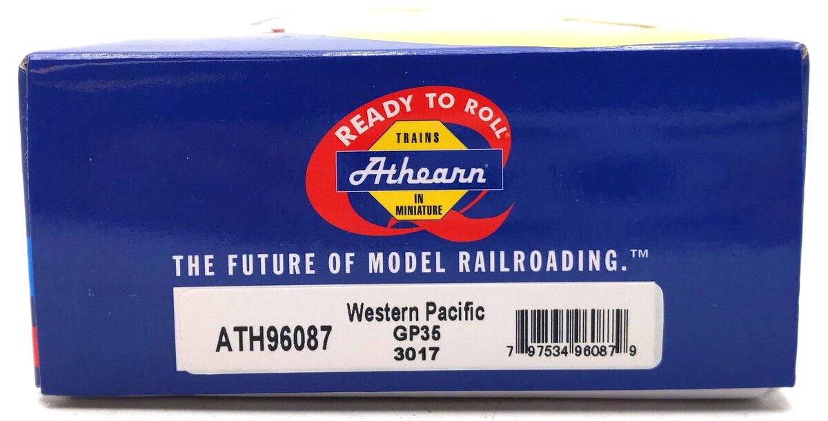 Athearn 96087 HO Western Pacific GP35 DCC Ready Locomotive #3017