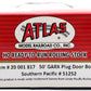 Atlas 20001817 HO Scale Southern Pacific 50' GARX Plug Door Box Car #51252