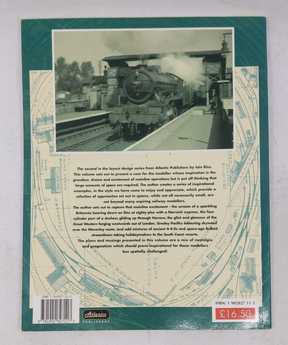 Mainlines in Modest Spaces Paperback Book By Iain Rice VG