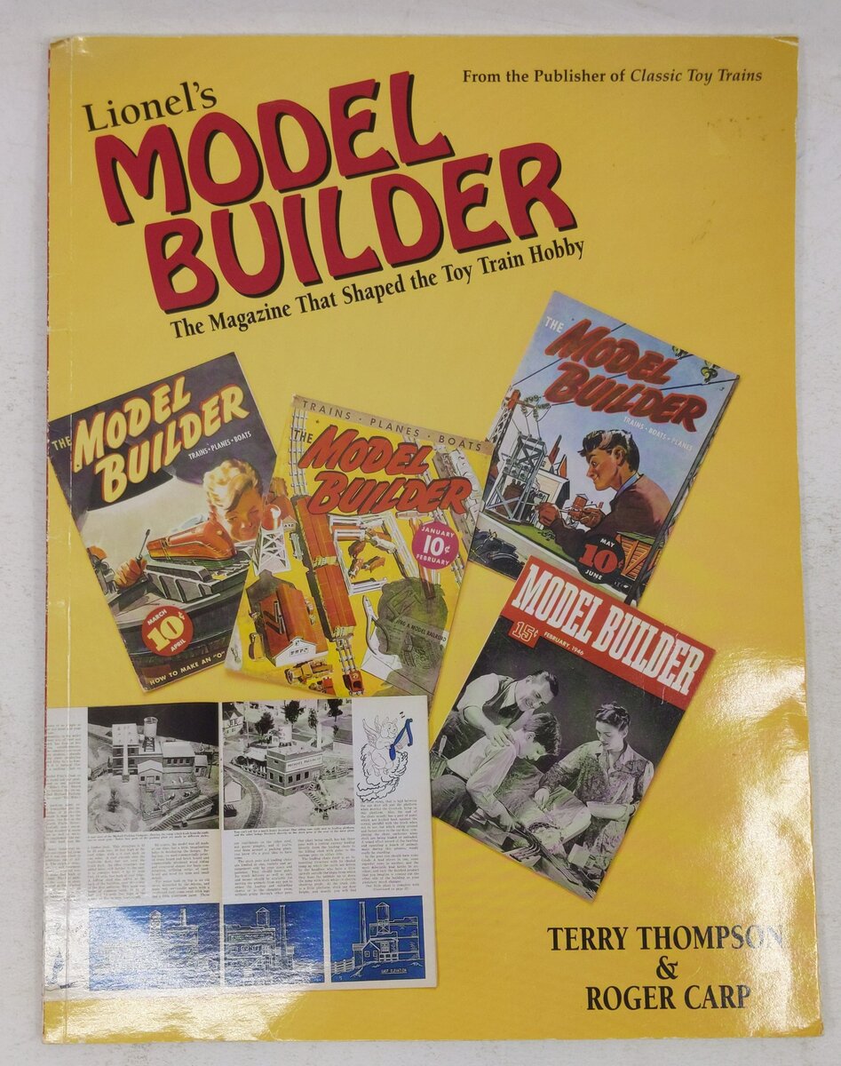 Lionel's Model Builder Paperback Book By Terry Thompson, Roger Carp