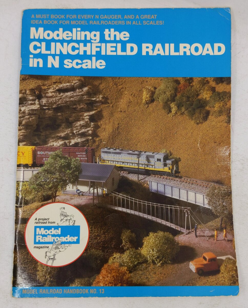 Modeling the Clinchfield Railroad in N Scale Paperback Book By Gordon Odegard
