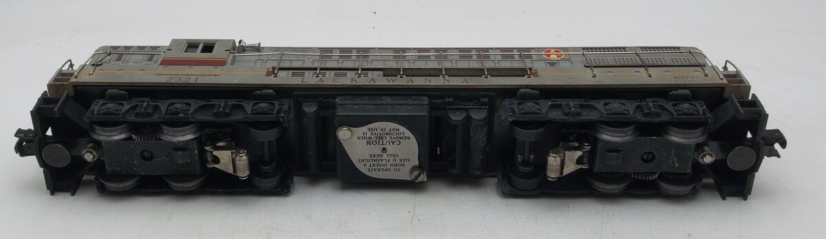 Lionel 2321 Vintage O Lackawanna FM Diesel Locomotive - Maroon Roof Version VG