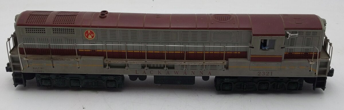 Lionel 2321 Vintage O Lackawanna FM Diesel Locomotive - Maroon Roof Version VG
