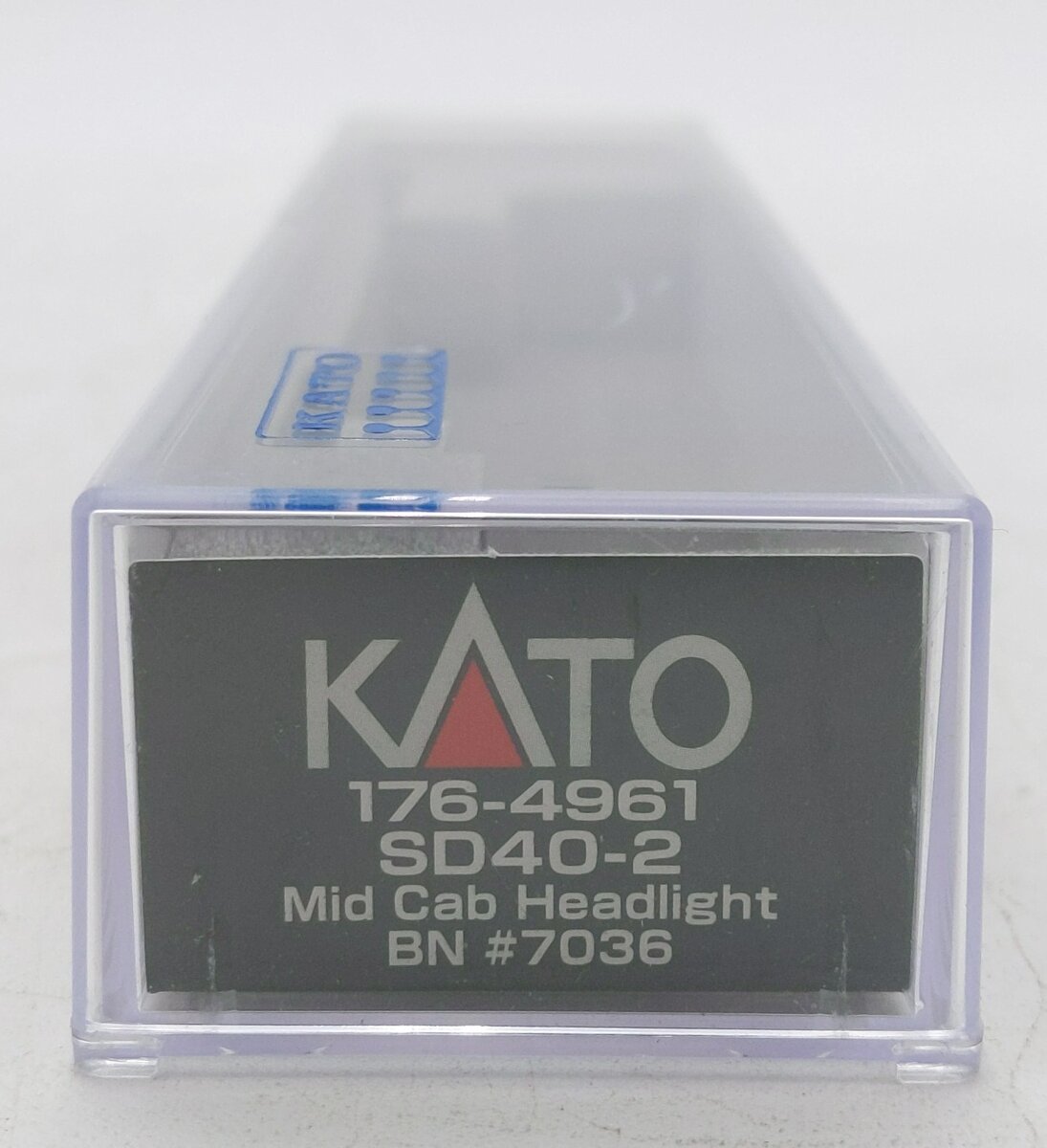 Kato 176-4961 N Burlington Northern Standard EMD SD40-2 Diesel Locomotive #7036