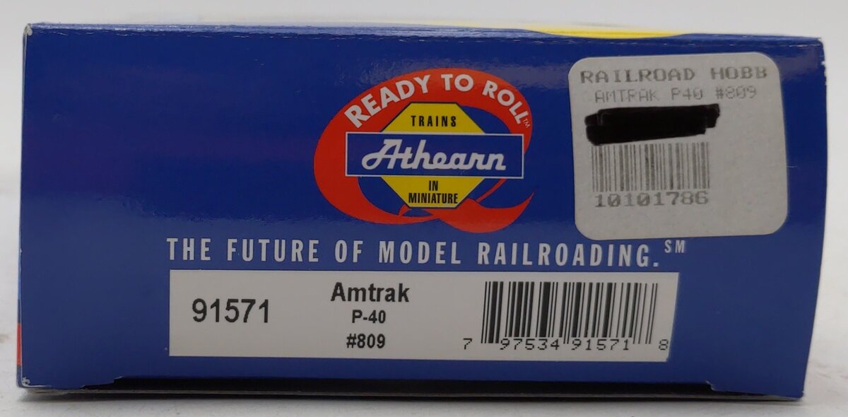 Athearn 91571 HO Scale Amtrak GE Genesis P-40 Diesel Locomotive #809 LN/Box