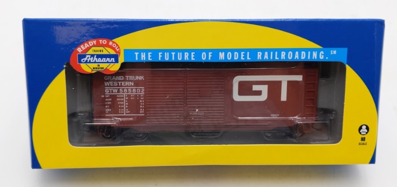 Athearn 74921 HO GTW 40' Double Door Box #585802