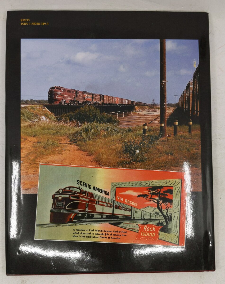 Trackside on the Rock Island in Oklahoma 1958-1980 with Frank Tribbey Hardcover EX